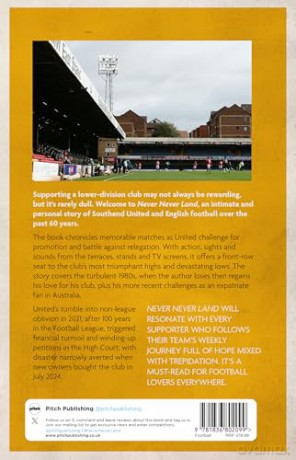 Never Never Land: A Lifetime Love Affair with Southend United - David Williams [KSIĄŻKA]