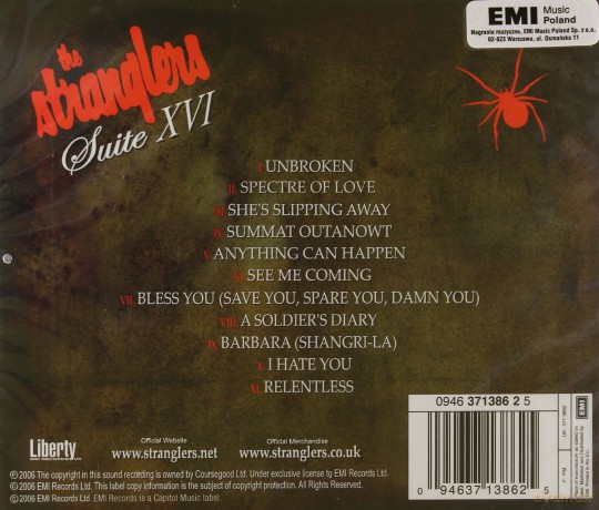 The Stranglers: Suite XVI [CD]