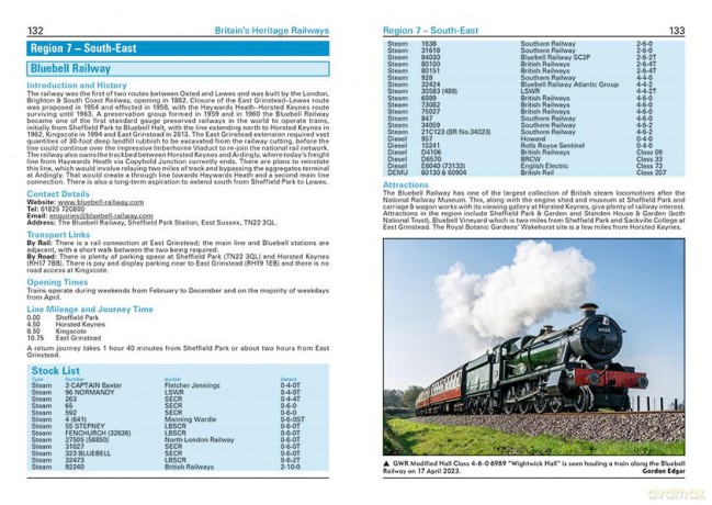 Britain's Heritage Railways 4th Edition (2025) - Andy Chard [KSIĄŻKA]