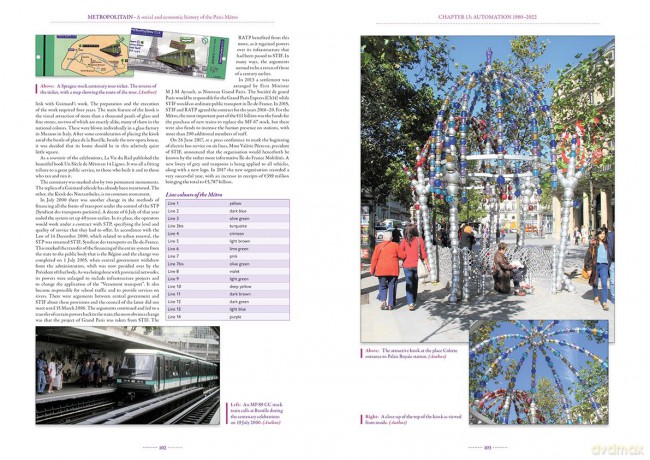 Metropolitain: A Social and Economic History of the Paris Metro - Brian Patton [KSIĄŻKA]