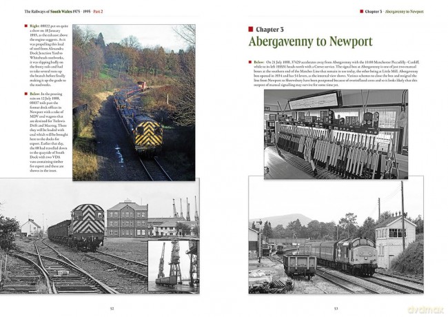 The Railways of South Wales 1975-1995 Part 2: The Railways around Newport - Michael Rhodes [KSIĄŻKA]