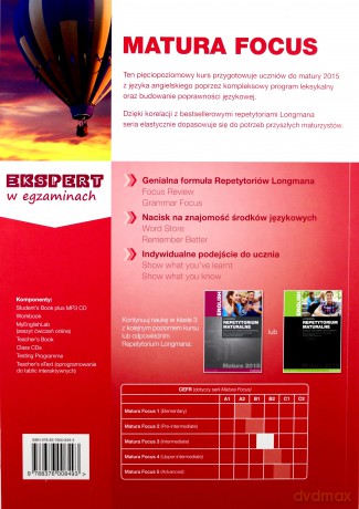Matura Focus 3 WB LONGMAN [KSIĄŻKA]