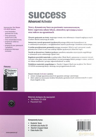 Matura Success Advanced WB CD Gratis LONGMAN [KSIĄŻKA]