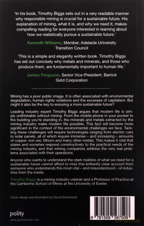 Mining: Why It's Essential for a Sustainable Future - Timothy Biggs [KSIĄŻKA]