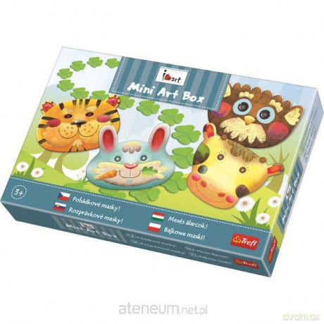 Mini Art Box - Bajkowe maski! TREFL [ZABAWKA]