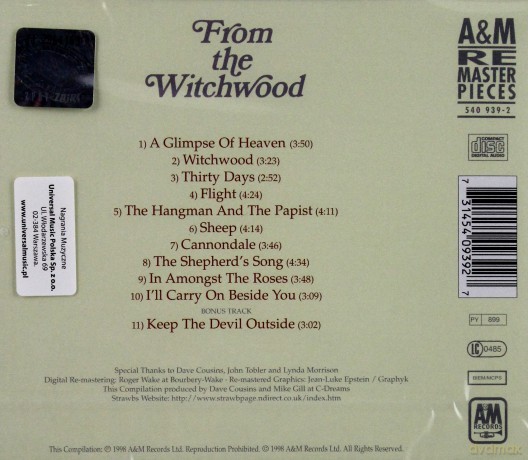 The Strawbs: For The Witchwood [CD]