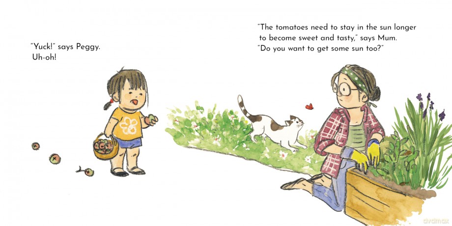 Peggy Goes Gardening: 1 - Tonka Uzu [KSIĄŻKA]