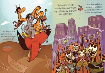 Tiger Tuffy and the Awesome Birthday Bike - Rachel R. Adler [KSIĄŻKA]