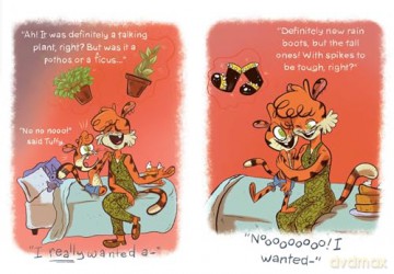 Tiger Tuffy and the Awesome Birthday Bike - Rachel R. Adler [KSIĄŻKA]
