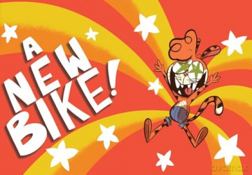 Tiger Tuffy and the Awesome Birthday Bike - Rachel R. Adler [KSIĄŻKA]