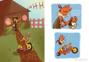 Tiger Tuffy and the Awesome Birthday Bike - Rachel R. Adler [KSIĄŻKA]