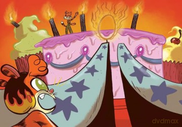 Tiger Tuffy and the Awesome Birthday Bike - Rachel R. Adler [KSIĄŻKA]