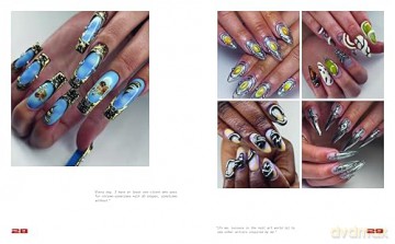 Fresh Sets: Contemporary Nail Art from Around the World - Tembe Denton-Hurst [KSIĄŻKA]