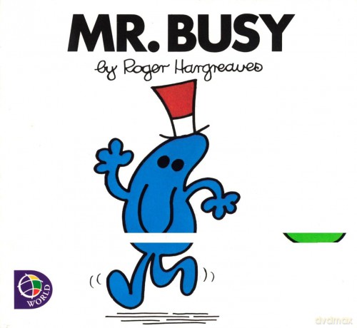 Mr. Busy (Mr. Men and Little Miss) - Roger Hargreaves [KSIĄŻKA]