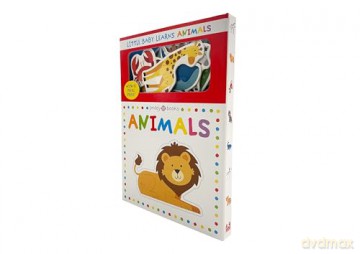 Little Baby Learns Animals UK edition (Little Baby Learns, 1) - Priddy Books [KSIĄŻKA]