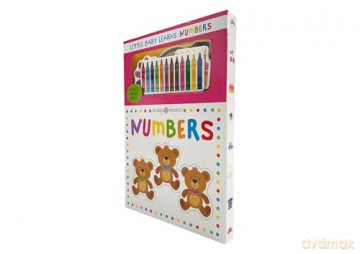 Little Baby Learns Numbers UK edition (Little Baby Learns, 2) - Roger Priddy [KSIĄŻKA]