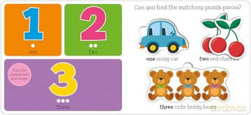 Little Baby Learns Numbers UK edition (Little Baby Learns, 2) - Roger Priddy [KSIĄŻKA]