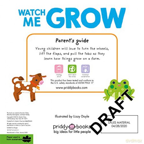 My Little World: Watch Me Grow - Roger Priddy [KSIĄŻKA]