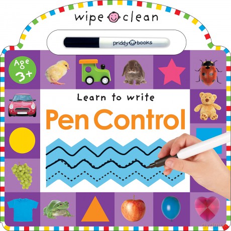 Wipe Clean: Pen Control (Wipe Clean Learning Books) - Roger Priddy [KSIĄŻKA]