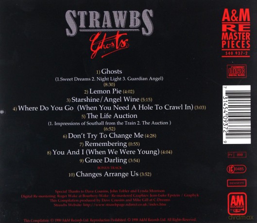 The Strawbs: Ghosts [CD]