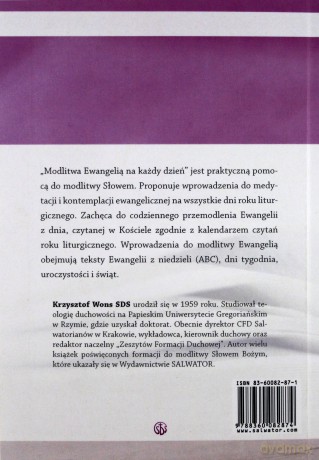 Modlitwa Ewangelią na każdy dzień T.1 [KSIĄŻKA]