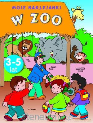 Moje naklejanki. W zoo [KSIĄŻKA]