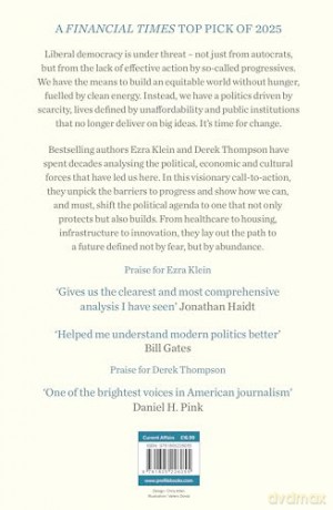 Abundance: THE INSTANT NEW YORK TIMES BESTSELLER: How We Build a Better Future - Ezra Klein [KSIĄŻKA]