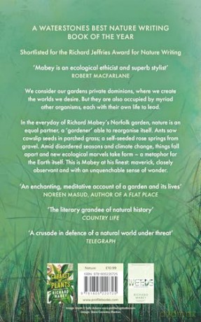 The Accidental Garden: Gardens, Wilderness and the Space In Between: LONGLISTED FOR THE WAINWRIGHT PRIZE - Richard Mabey [KSIĄŻKA]