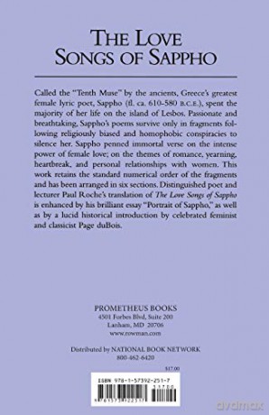 The Love Songs of Sappho (Literary Classics) - Sappho [KSIĄŻKA]