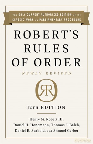 Robert's Rules of Order Newly Revised, 12th edition - Henry Robert Robert III [KSIĄŻKA]