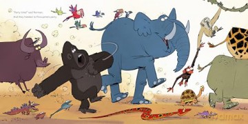 Grumpy Monkey Party Time!: A picture book about social anxiety for kids - Suzanne Lang [KSIĄŻKA]