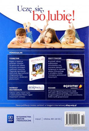 Muzyka SP Muzyka i my 6 ćw. w.2014 WSIP [KSIĄŻKA]