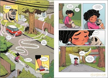 PAWS: Gabby Gets it Together: An adorable graphic novel series about friendship and pets perfect for fans of The Baby-Sitters Club (PAWS, 1) - Nathan Fairbairn [KSIĄŻKA]