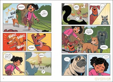 PAWS: Gabby Gets it Together: An adorable graphic novel series about friendship and pets perfect for fans of The Baby-Sitters Club (PAWS, 1) - Nathan Fairbairn [KSIĄŻKA]