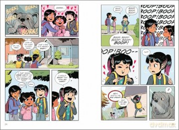PAWS: Gabby Gets it Together: An adorable graphic novel series about friendship and pets perfect for fans of The Baby-Sitters Club (PAWS, 1) - Nathan Fairbairn [KSIĄŻKA]