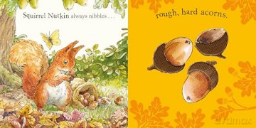 Peter Rabbit: Forest Feast: A Touch-and-Feel Book - Beatrix Potter [KSIĄŻKA]