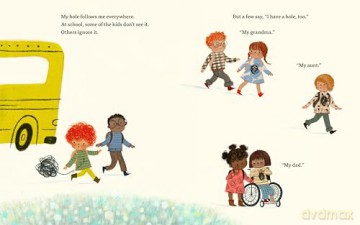 The Hole: A picture book about grief and love - Lindsay Bonilla [KSIĄŻKA]