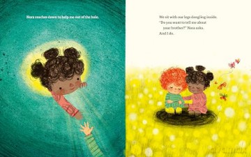 The Hole: A picture book about grief and love - Lindsay Bonilla [KSIĄŻKA]