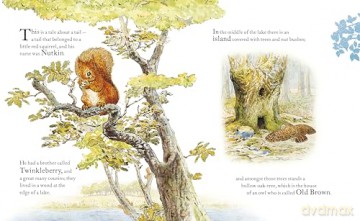 The Tale of Squirrel Nutkin Picture Book - Beatrix Potter [KSIĄŻKA]