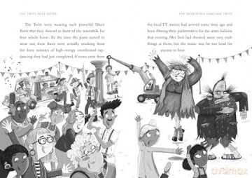 The Twits Next Door: A wickedly funny, prank-filled adventure inspired by the characters of Roald Dahl - Greg James [KSIĄŻKA]