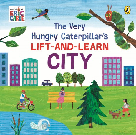 The Very Hungry Caterpillar's Lift-and-Learn: City: A lift-the-flap board book - Eric Carle [KSIĄŻKA]