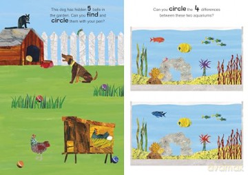 The Very Hungry Caterpillar's Pets: Wipe-Clean Board Book - Eric Carle [KSIĄŻKA]