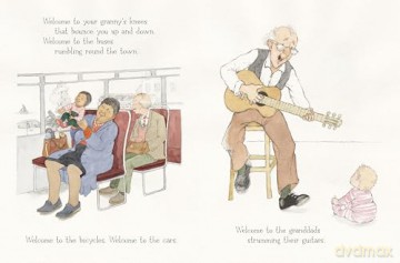 Welcome to the World: By the author of The Gruffalo and the illustrator of We're Going on a Bear Hunt - Julia Donaldson [KSIĄŻKA]