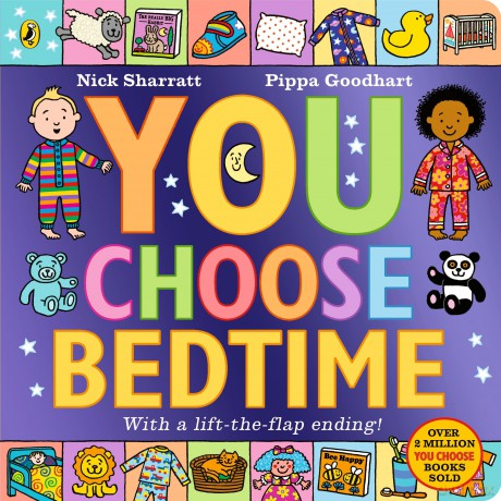 You Choose Bedtime: A brand-new interactive board book in the bestselling series - Pippa Goodhart [KSIĄŻKA]