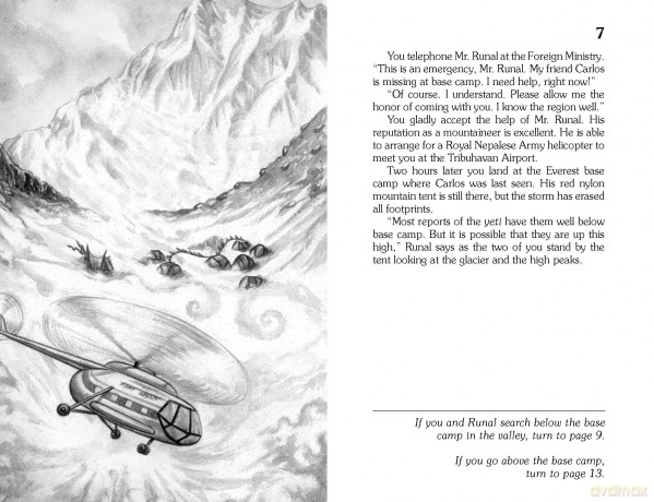 The Abominable Snowman (Choose Your Own Adventure) - R.A. Montgomery [KSIĄŻKA]