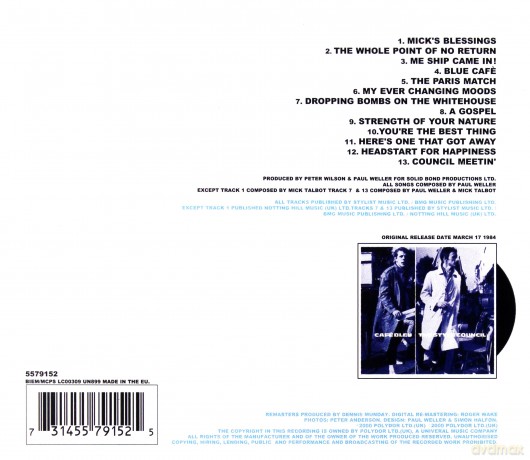 The Style Council: Cafe Bleu [CD]