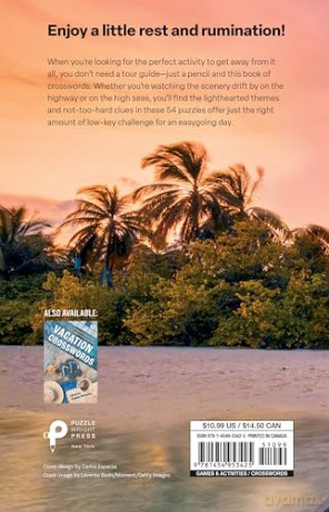 Getaway Crosswords: 50+ Puzzles Perfect for Road Trips and Cruise Ships (Vacation Crosswords) - Stanley Newman [KSIĄŻKA]