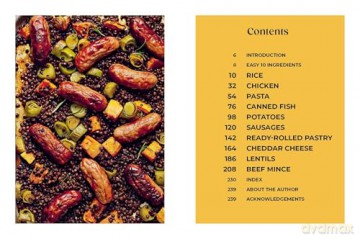 Easy 10: 10 Everyday Ingredients, 100 Fuss-free Dinner Recipes: The Sunday Times Bestseller - Amy Sheppard [KSIĄŻKA]