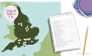 Jane Was Here: An Illustrated Guide to Jane Austen's England - Nicole Jacobsen [KSIĄŻKA]