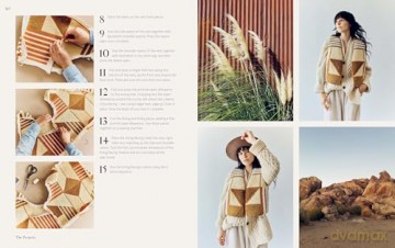 Punch Needle Fashion: 15 Punch Needle Projects for Crafting Accessories and Wearables - Micah Clasper-Torch [KSIĄŻKA]